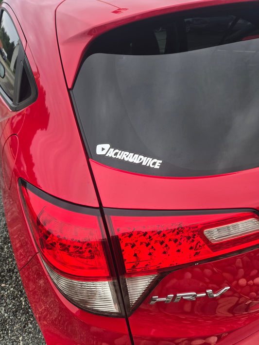 Acura Advice Decal (Medium)