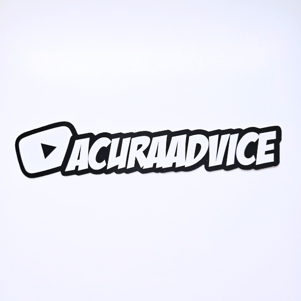 Acura Advice Decal (Medium)