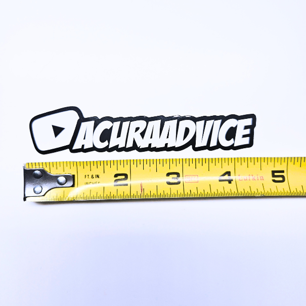 Acura Advice Decal (Small)